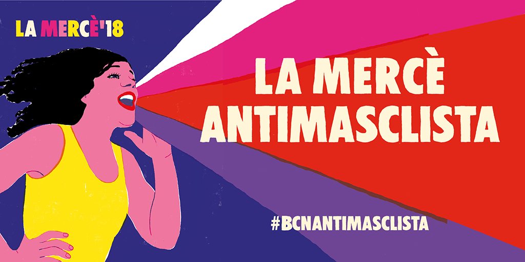 BCN_Dones's tweet photo. Durant la #Mercè18, tampoc en deixem passar #nimitja! Volem una #MercèAntimasclista al 100%. Estands informatius a l’avinguda Maria Cristina i la platja del Bogatell i parelles itinerants de professionals a #SantsMontjuïc i #SantMartí
👉 https://t.co/iMuEPIVl9j https://t.co/MiOf49Q0r8