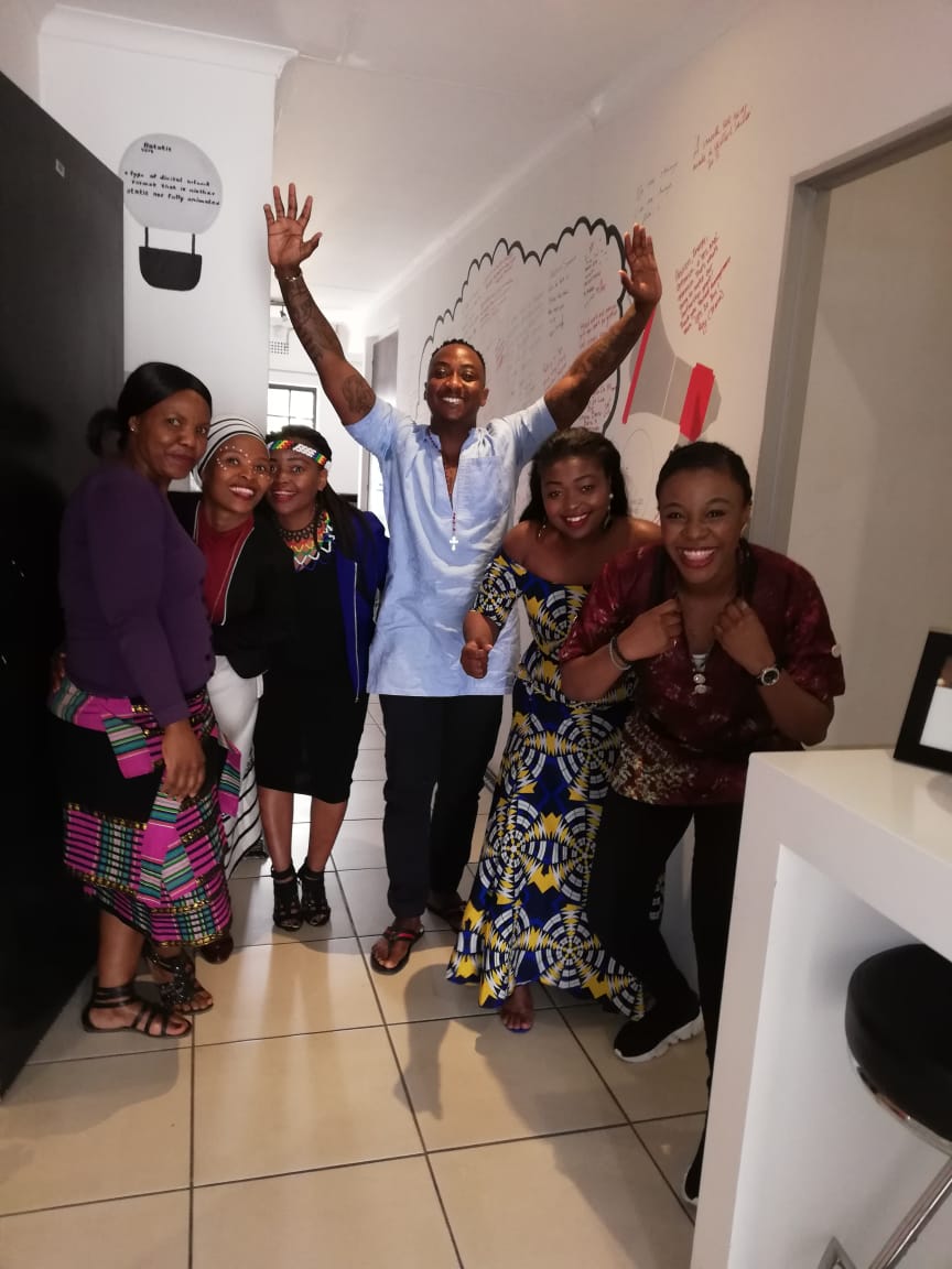 yourselfbrand's tweet photo. The team at Yourself Management embraces and honours the rich cultural history and wealth of our country.

#TeamYBrand
#HeritageMonth
@TeamYourselfManagement https://t.co/QgpvrUVJFC