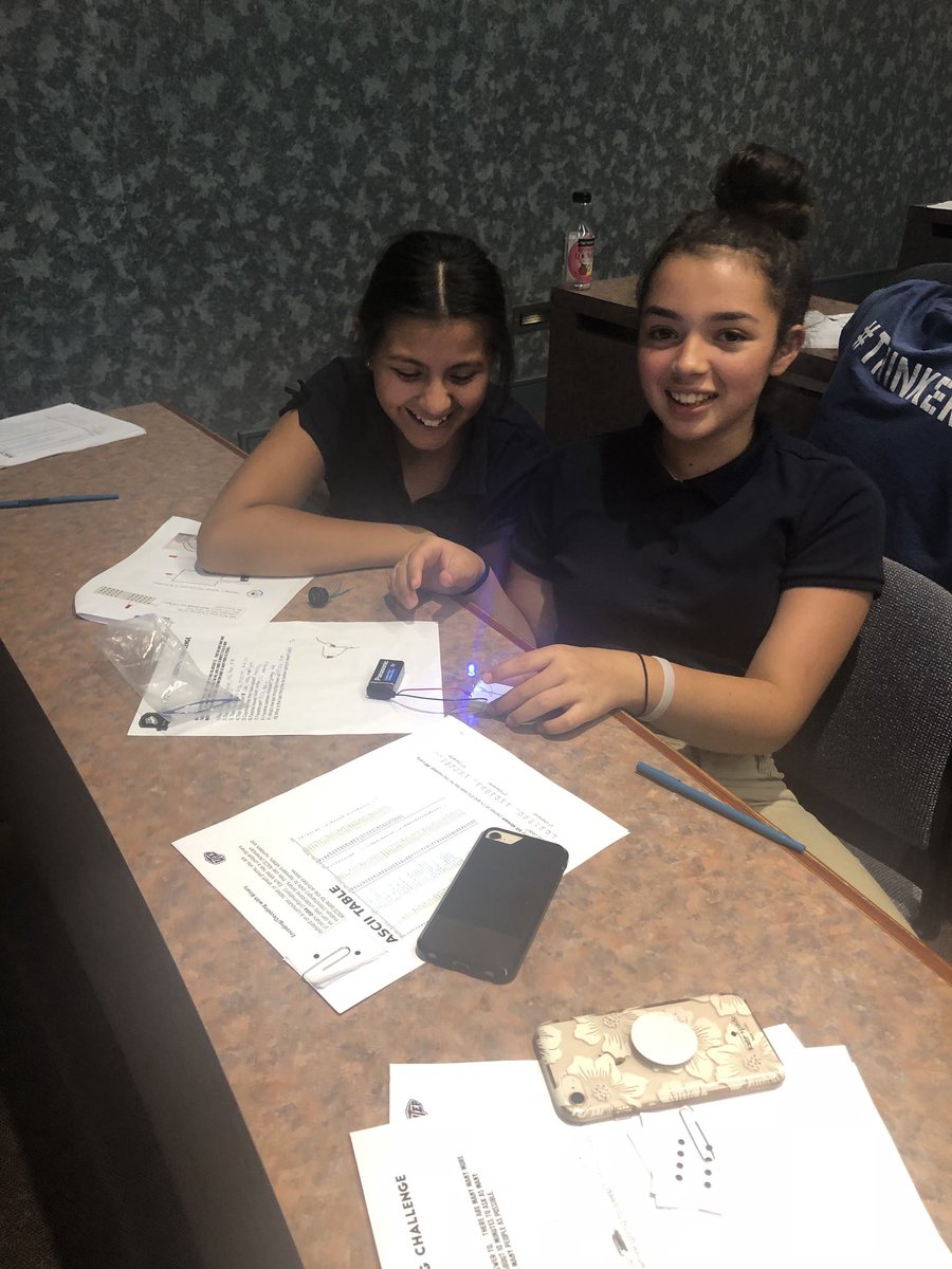 EGonzalez_SRMS's tweet photo. 6th and 7th grade @SRidge_MS #SISD_WIN had a great time! Thank you @UTEPTechE #TechE19 #ADEChat This is how #GeneralsConquer #TEAM_SISD https://t.co/LdTNTRzreK