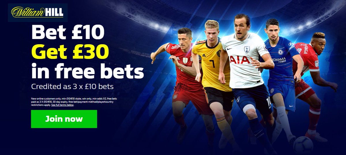 William Hill Online Football Betting William Hill Online Football Betting