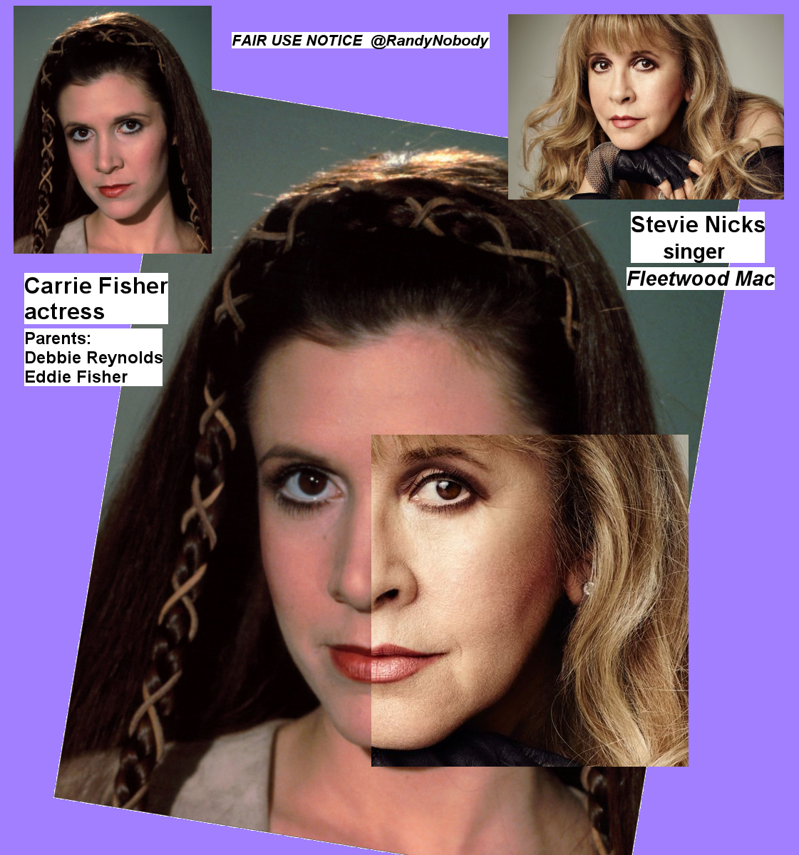 RandyNobody's tweet photo. L@@K-#IF U DON'T #SEE A #PHOTO=#CENSORED by @twitter
#CarrieFisher #StevieNicks
#ActorCon #PrincessLeia #bands #albums #FleetwoodMac #StarWars #hollywood #HistoryISfake #wth #wtf #wow #bs #classicrock #music #musica #rock #metal #heavymetal #rockmusic #pop #popmusic #singers https://t.co/XbcwaPnIij