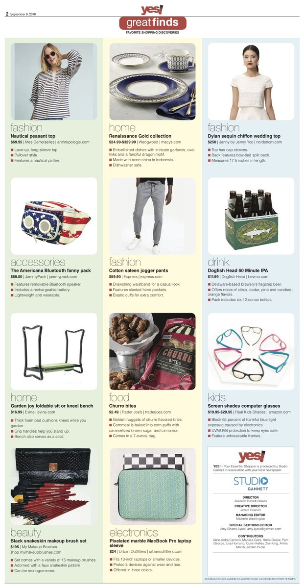 RealKidsShades's tweet photo. A big shout out to Yes! Your Essential Shopper for including our Screen Shades in their September 9 issue! #thankyou #backtoschool https://t.co/66NO0425sh https://t.co/MSCKwatr5r