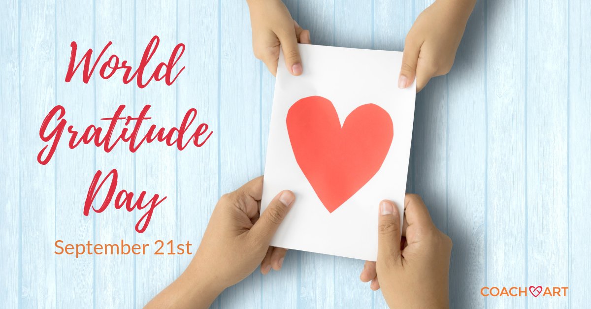 What are you grateful for today? On #WorldGratitudeDay we want to say thank you to our @CoachArtOrg partners, students, donors and volunteers who are committed to #bringingjoy to the lives of kids with chronic health challenges! Thank you for putting your #heartinthegame!