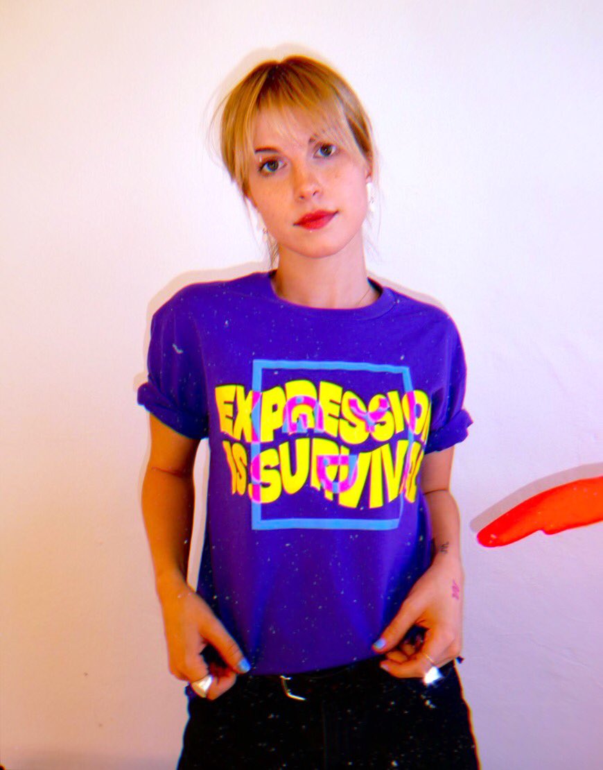 miseryroute's tweet image. hayley williams as a model. a multitalented legend.