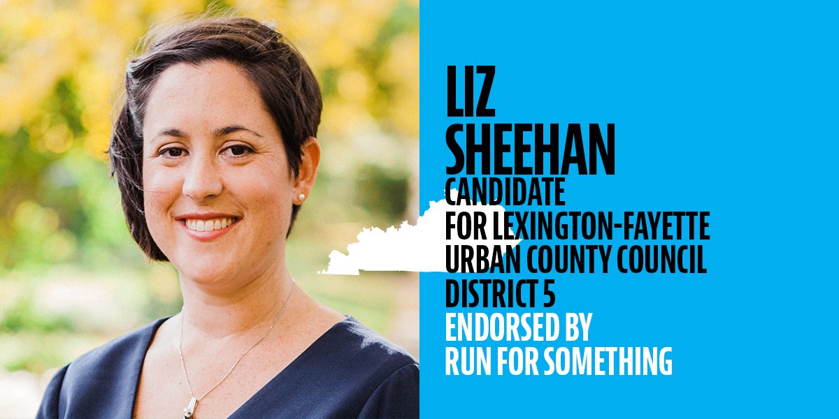 New endorsement announcement! Its an honor to be endorsed by <a href="/runforsomething/">Run for Something</a> because they focus on young (under 40) diverse progressive candidates in down-ballot races, who demonstrate a strong work ethic and a grassroots campaign. Their resources have already been invaluable!