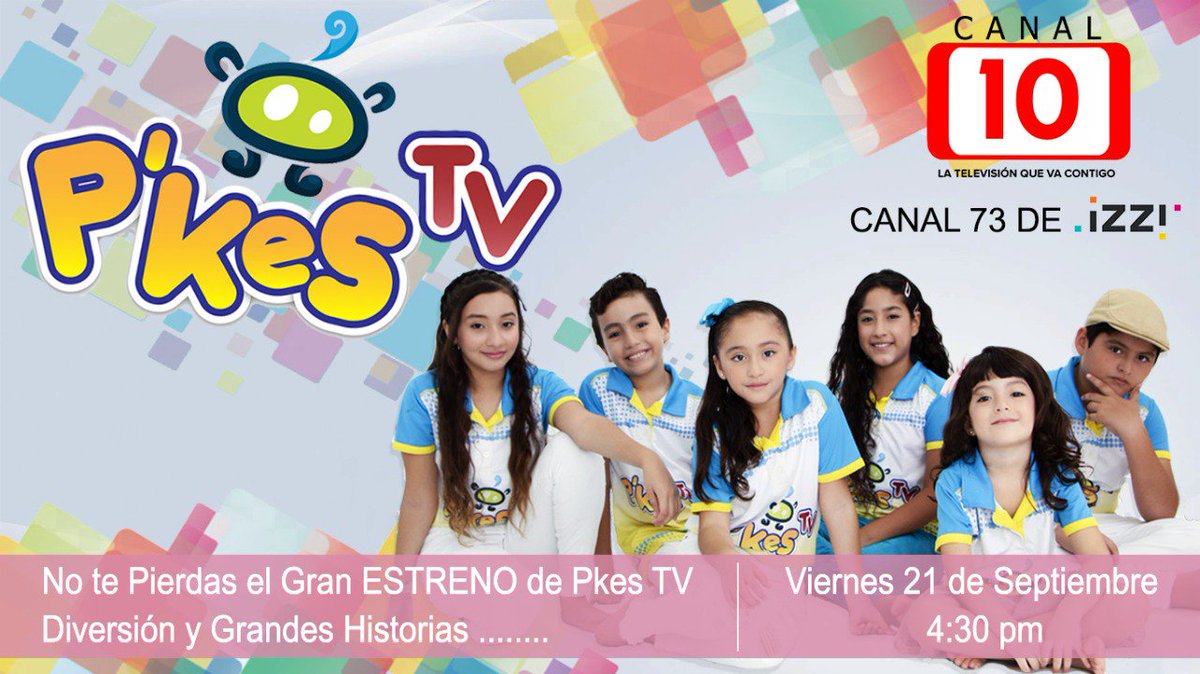 Tucanal10's tweet image. ¡Hoy es el gran día del estreno de  Pkes TV !

Canal 10 #ProgramaInfantil