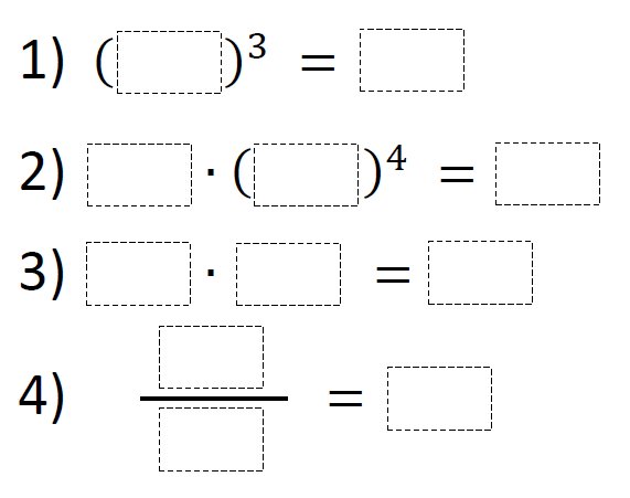 sgoochACPS's tweet image. Updated my Laws of Exponents puzzle to include the quotient rule. Also added an answer template to provide scaffolding. dropbox.com/s/jvje0qtw52w5… #MTBoS #iteachmath #alg1chat #algebra