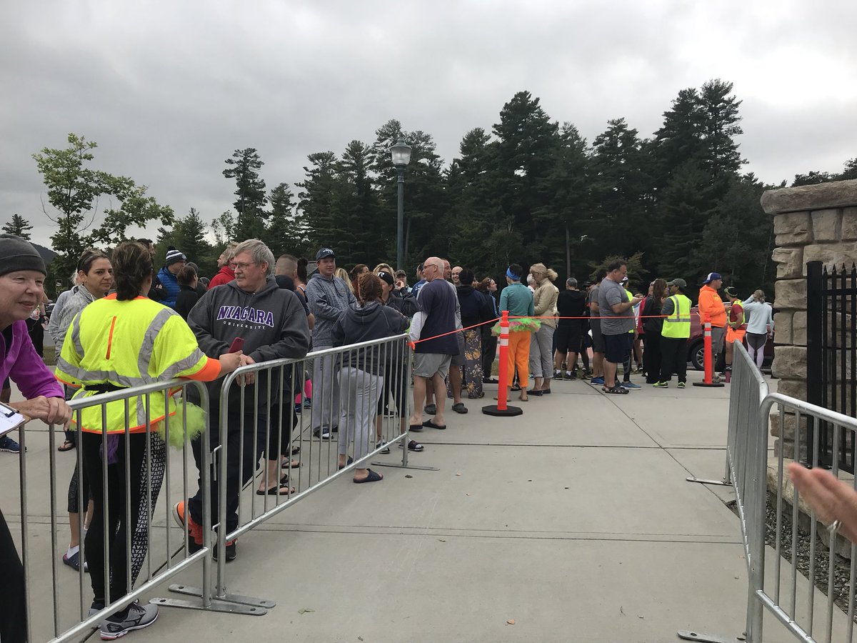 benitazahn's tweet photo. At major transition 2 which means I’m about to start my second run - 4.1 Miles- no rain! #13Ragnar @RagnarADK @WNYT https://t.co/pkbrxZlGFG