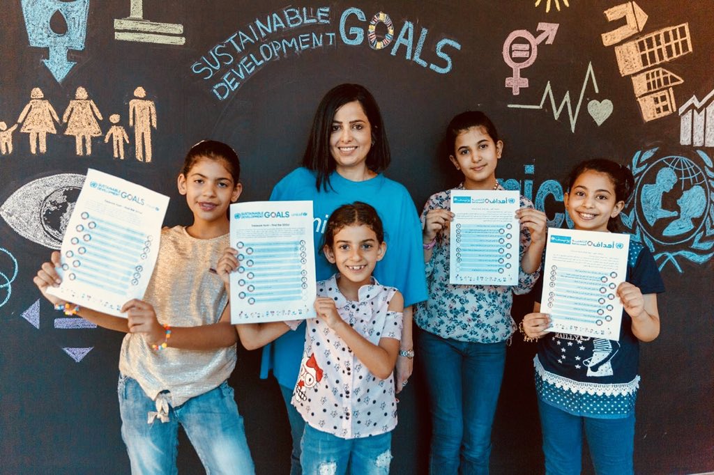 LanaWreikat's tweet photo. A huge π Thank You to all our @UNICEFOman partners and sponsors for making the #SDGs carnival in #Almazaar today a great fun and educational experience! https://t.co/uRIjEYcCDf
