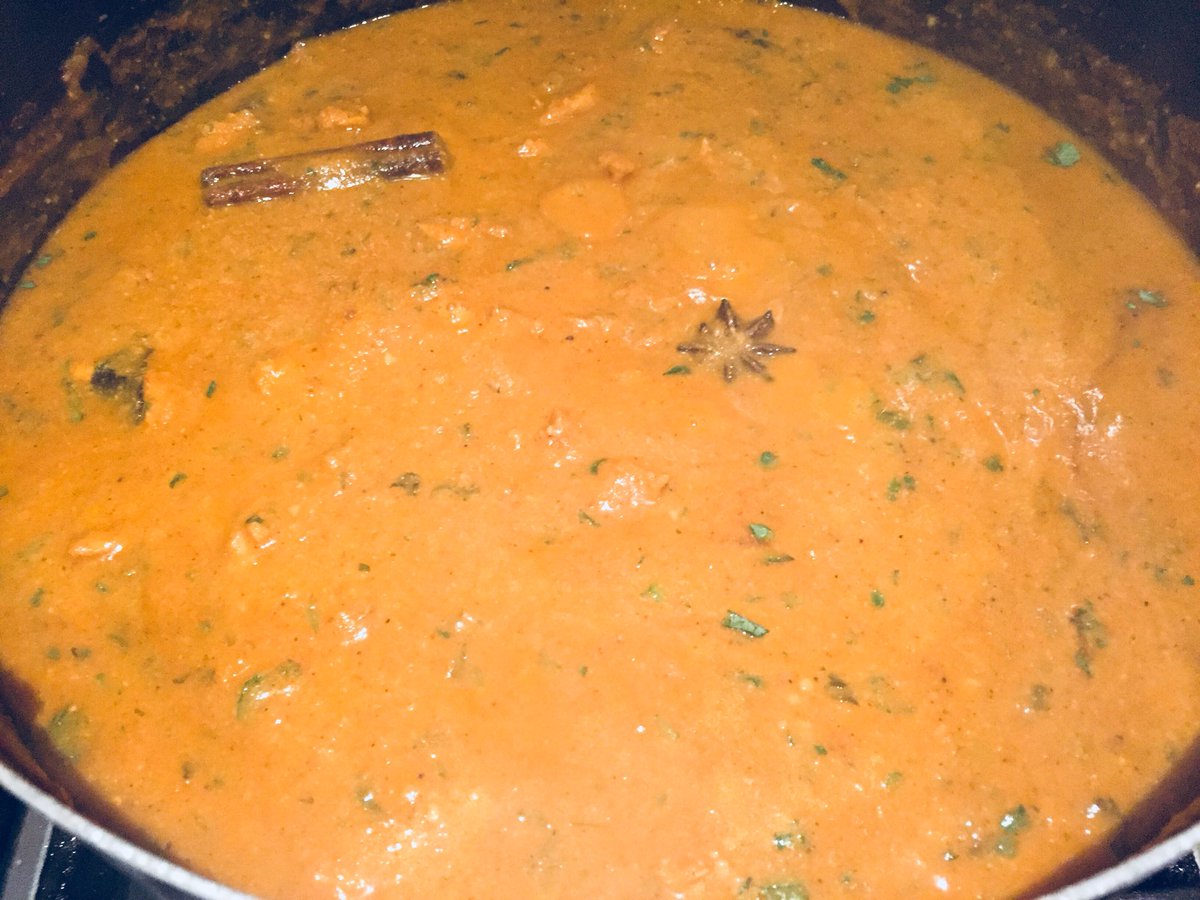 MancVsFood's tweet photo. Just when you think you’ve tasted all the rubies, his book dishes up another belter. Love it @TheCurryGuy #chickenceylon https://t.co/FQh2I48MaI