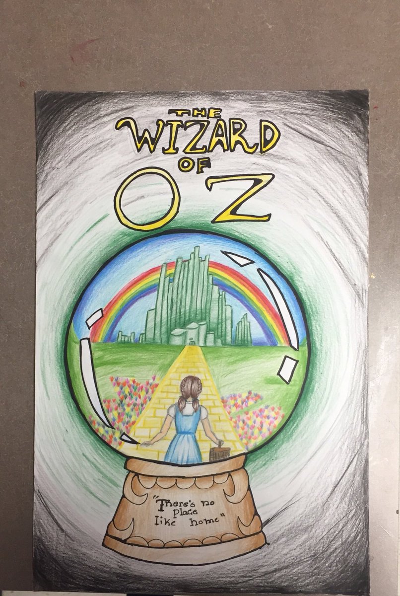 StaleyTheatre's tweet photo. Congratulations to Sandra L. from Art! She drew this amaaaazing image for us to use for all the musical marketing materials. The Art 2 and 3 classes did an incredible job on this project. You are all such talented artists! @FISDartRocks @friscofinearts https://t.co/e2UH4nrujb