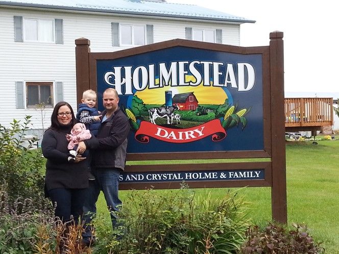 DeLavalCanada's tweet photo. Holmestead Dairy milks 85 cows with 2 robots. Russ, Crystal and family were the top North American producers at #VMSPRO earlier this summer.
Russ's key to success? He lives by his "4 C's" motto: Cutting Corners Costs Cows. Congratulations again to the Holme family! https://t.co/MGsnd0JDHV