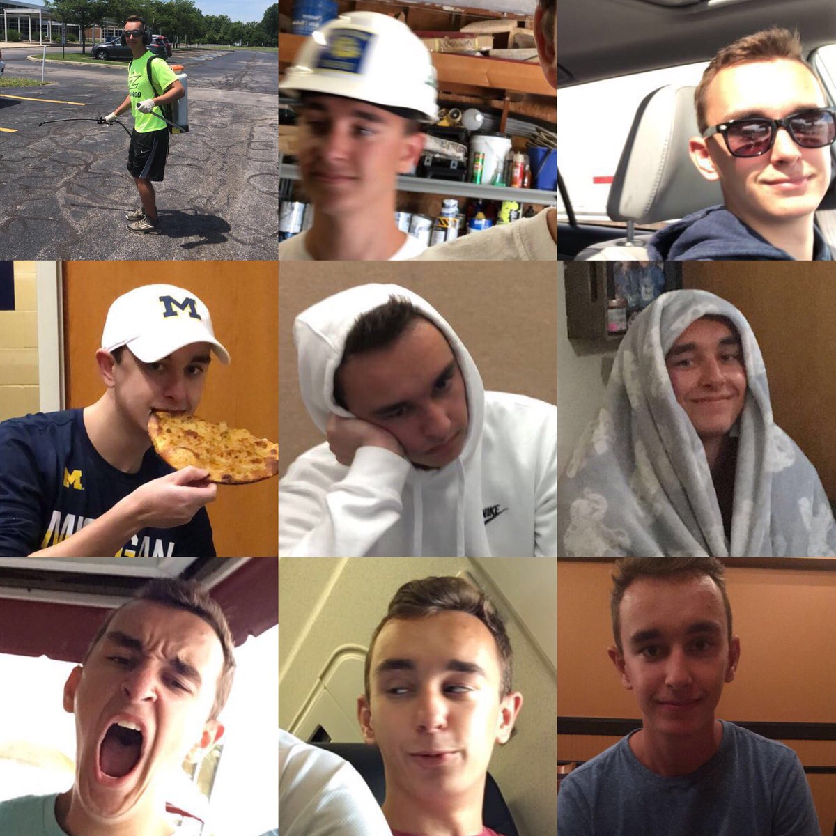 Harr_Frank2's tweet photo. Happy birthday to my best friend, brother, teammate, coworker and roommate @MooreW28 can’t wait to celebrate next weekend it’s gonna be legendary 😎 you have no idea people how high this guy can fly #fort #stringtrim #hardhat #queen #shooter #lefty #itsnotmywallet https://t.co/YDGVl3GesC