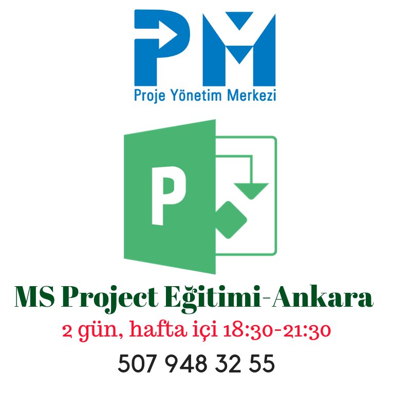 PMCTurkey's tweet photo. PYM Farkıyla MS Project eğitimini kaçırmayın! https://t.co/yPvDeMpuZz