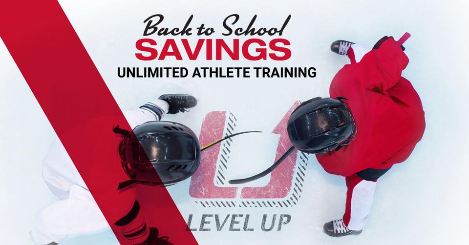 Level Up programs continually place athletes in the top 10% of their teams' pre-season testing. Take advantage of our Back to School offer before time runs out!