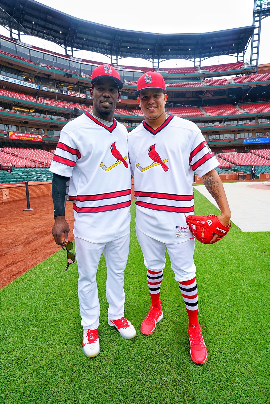 St. Louis Cardinals on X: We're celebrating @StLouisBlues Night by wearing  these hockey themed batting practice jerseys! #TeamSTL 🏒   / X