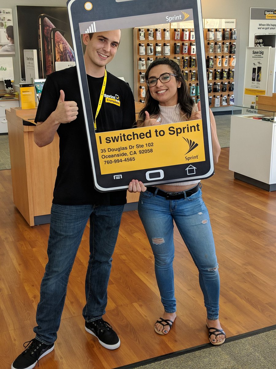 Another happy customer that switched to Sprint!!!! Come visit us at 35 Douglas Dr in #Oceanside and take advantage of all the deals we have going this weekend 💲💲 <a href="/DannyIsho/">Danny Isho</a>