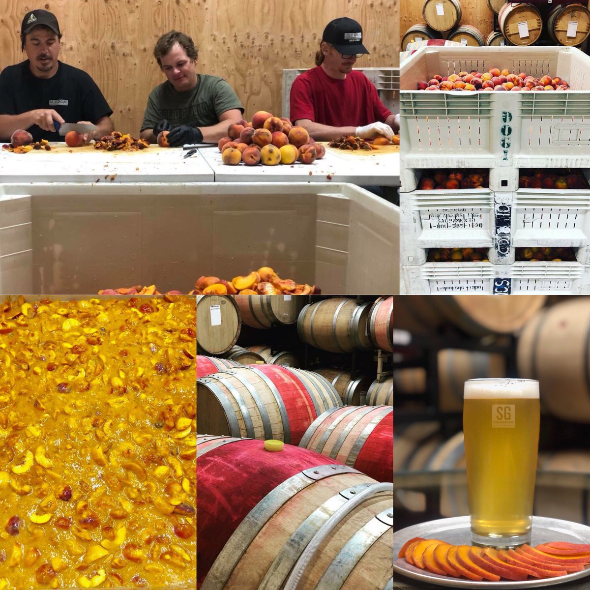 🍺 🍑 NEW beer on tap! Underground Sparkling Peach Ale : 6.2% abv 🍑🍺