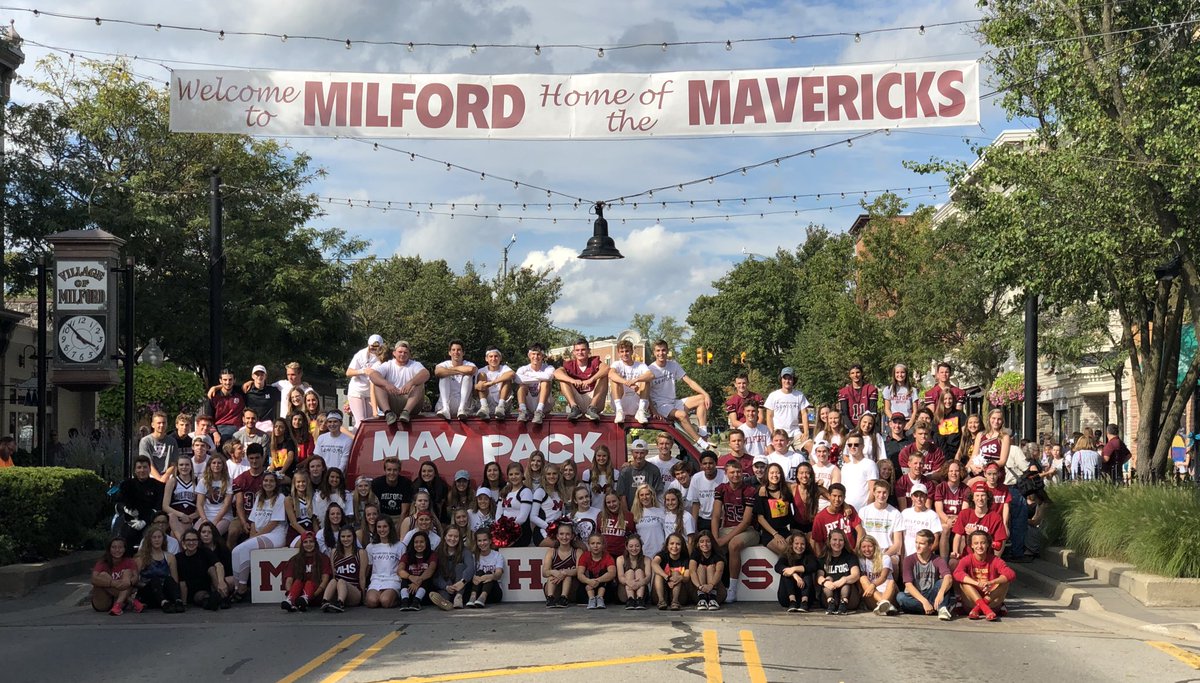 BruceMaverick's tweet photo. This Is Us! #MilfordPride https://t.co/vkPdx4wCqg