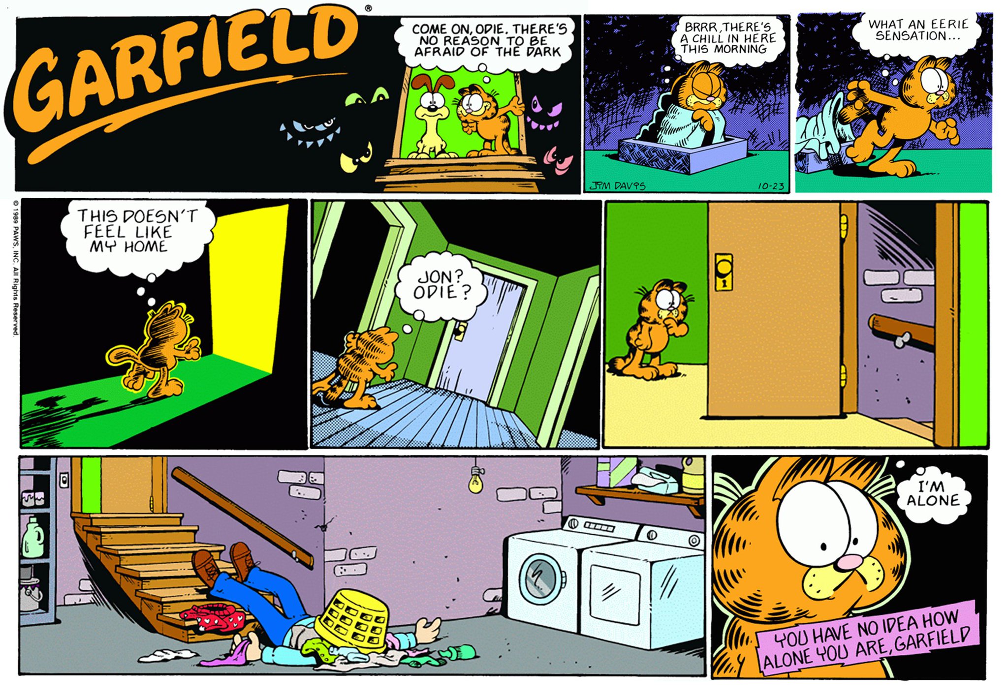 Subscribe To Garf Gab On Twitter Remember That Week In The 80 S When Jim Davis Got Really Dark For No Reason I Pray To God That It Ll Happen Again One Of These