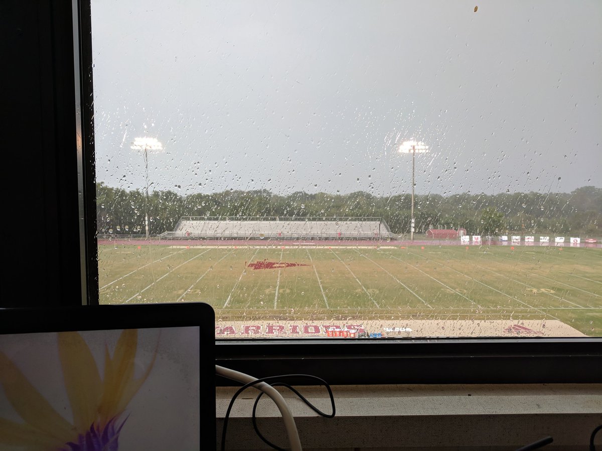 RHS_SID's tweet photo. My office this evening for Centennial vs @RHS_WarriorsFB at @nolan_tom Field in #tomahawkstadium #ArrowsUp @RHS_sports @cecil_joyce @WGNSSports https://t.co/QTHC68clGX