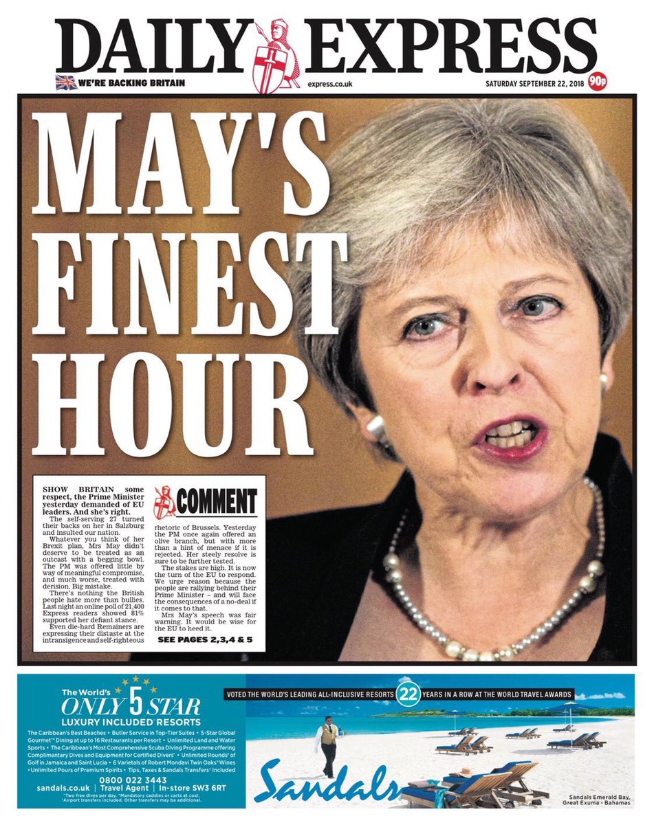 owenjonesjourno's tweet photo. A tinpot dictatorship which directly controlled its press would blush at the sycophancy of these front pages. The British press is, with honourable exceptions, an absolute joke. https://t.co/PjwIxDhDoZ