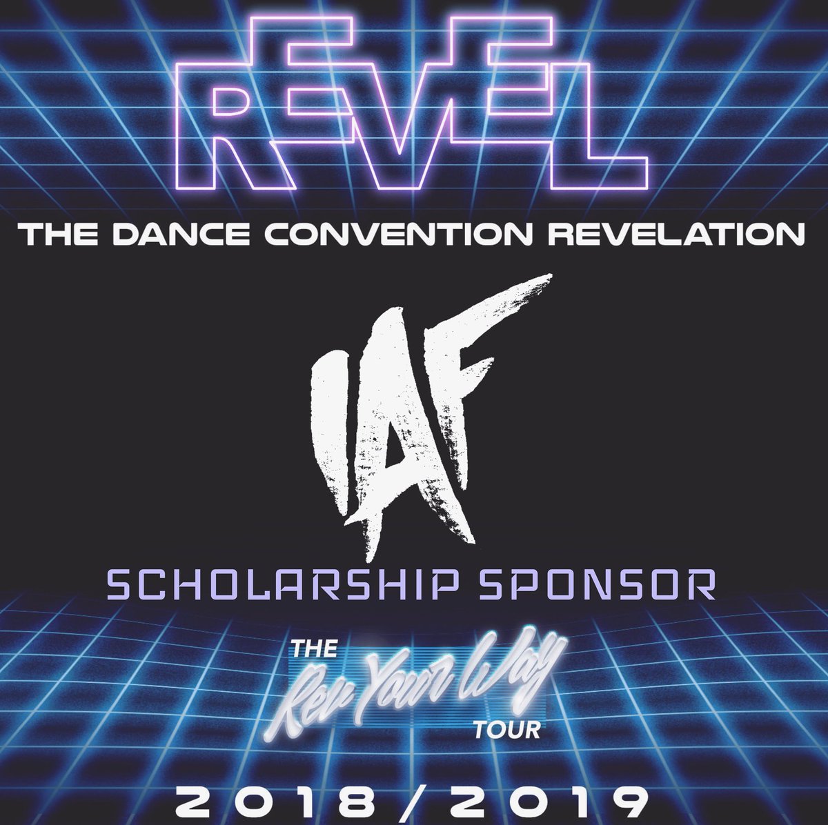 IAF is a scholarship sponsor this season 💜💜💜