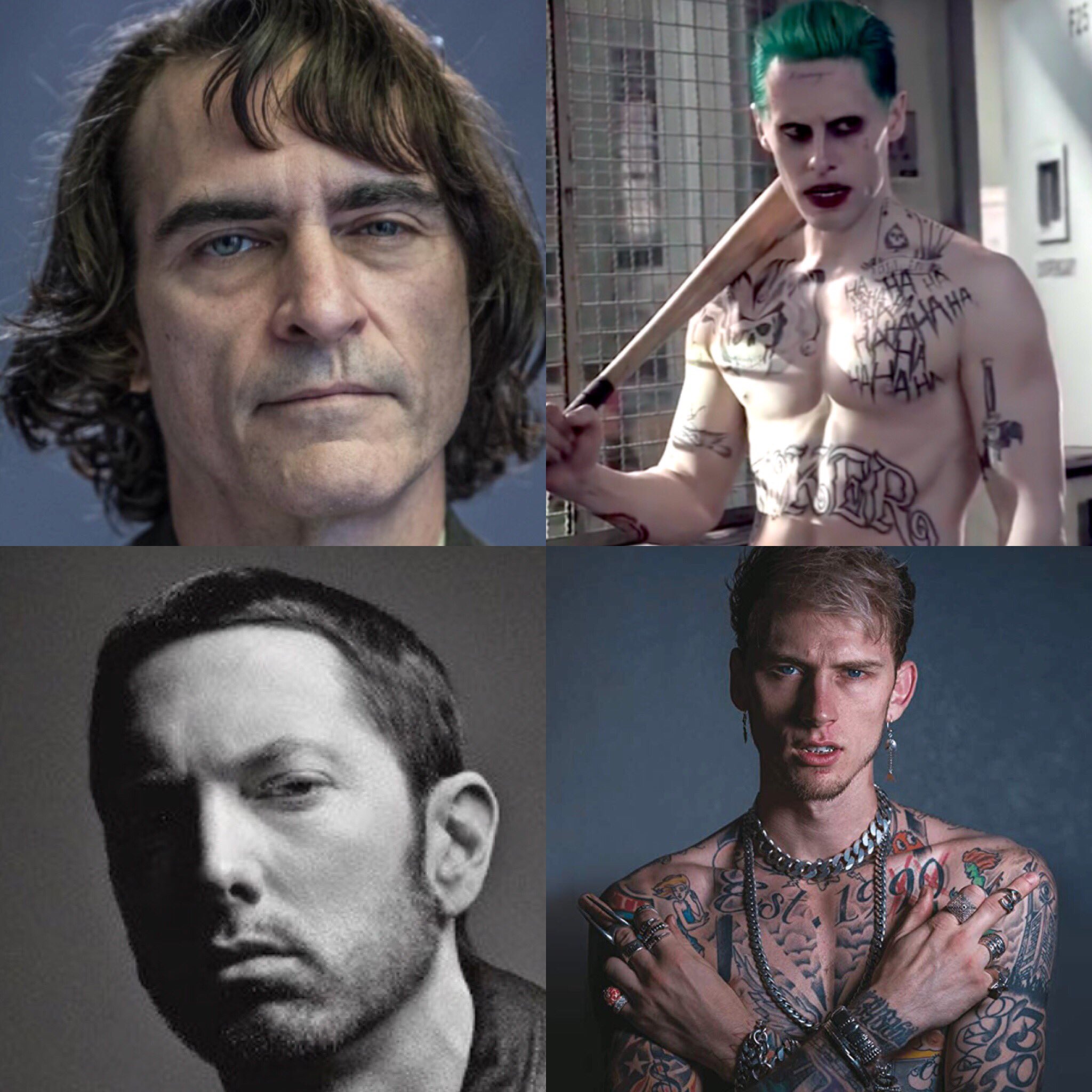 Jon Acuff Joaquin Phoenix Joker Is To Jared Leto S Joker As Eminem Is To Machine Gun Kelly Though It S An Origin Story His Character Looks Older More Subdued But Undeniably Jon Acuff Joaquin Phoenix Joker Is To Jared Leto S Joker As Eminem Is To Machine Gun Kelly Though It S An Origin Story His Character Looks Older More Subdued But Undeniably