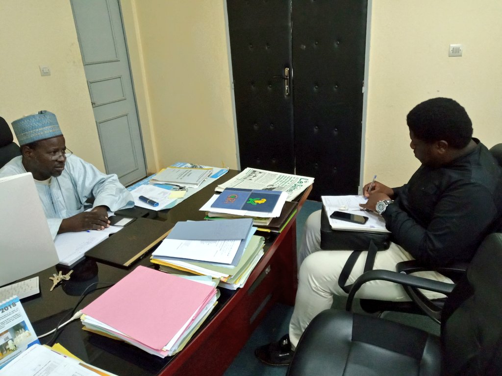 FAFED2's tweet photo. Deux rencontres majeures ce vendredi en prélude au lancement des activités de la #FAFEDE au #Niger prévu le 2 Octobre prochain au palais de congrès de #Niamey La première rencontre était avec le Coordonnateur de la #PPAAO et la seconde avec le DG @NigerPoste @IdrissaKan. https://t.co/e94r8vC5nh