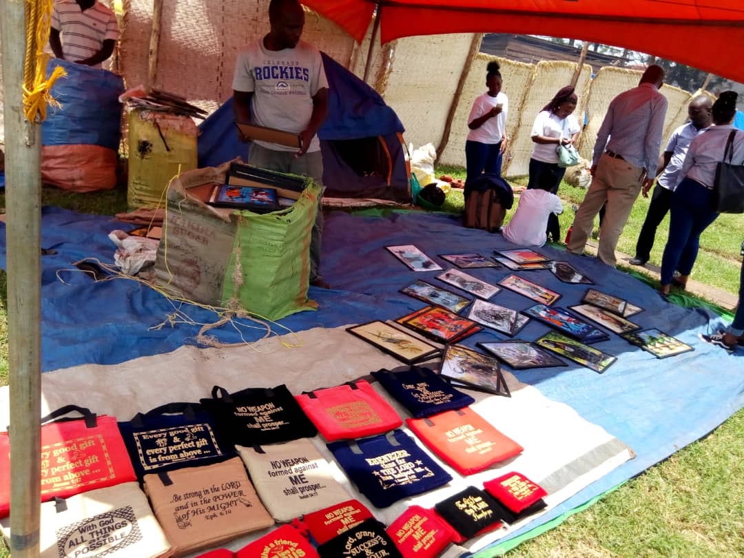lajuldaniel's tweet photo. The trade bazar at KIU WC on going https://t.co/qyOr5KHHXs