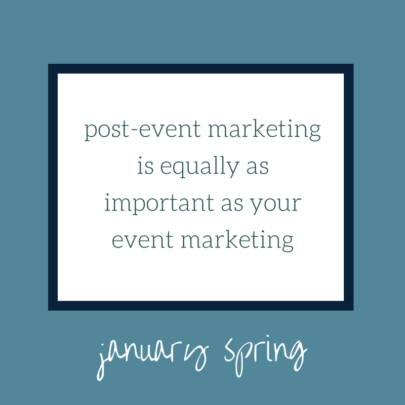 January__Spring's tweet photo. Need to lift your event attendance by 54%? We’ll help by using multi-media marketing tactics pre, during & post event. #JanuarySpring #nicheEvents https://t.co/bpCIJPW8nx
