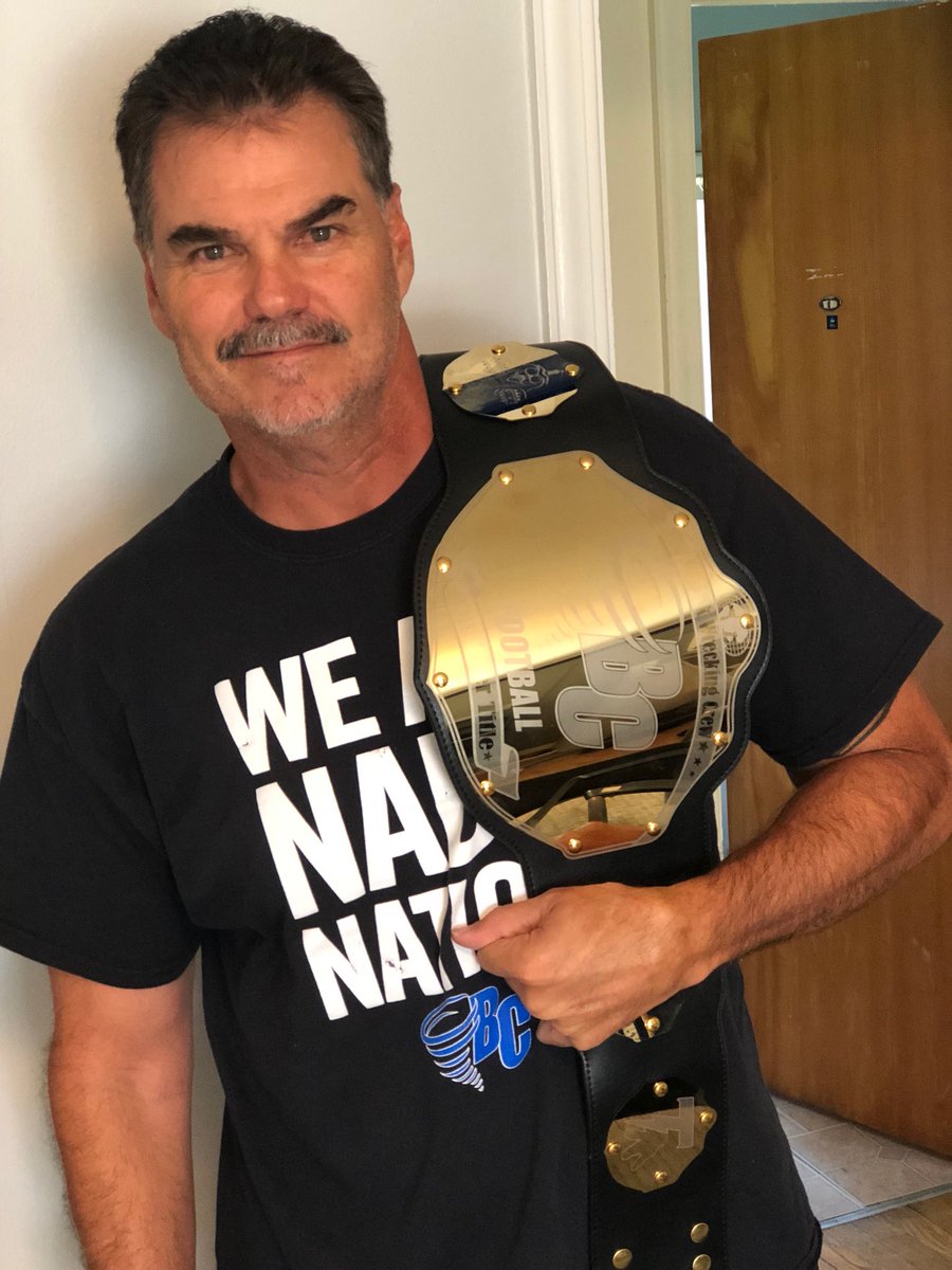 Football: Ok #NadoNation, you’ve likely heard of the “turnover chain”. Well <a href="/BrevardF5/">Brevard College Football 🌪</a> would like to proudly introduce you to the Defensive Turnover Title Belt! Coming to a sideline near you 👀🏆#F5