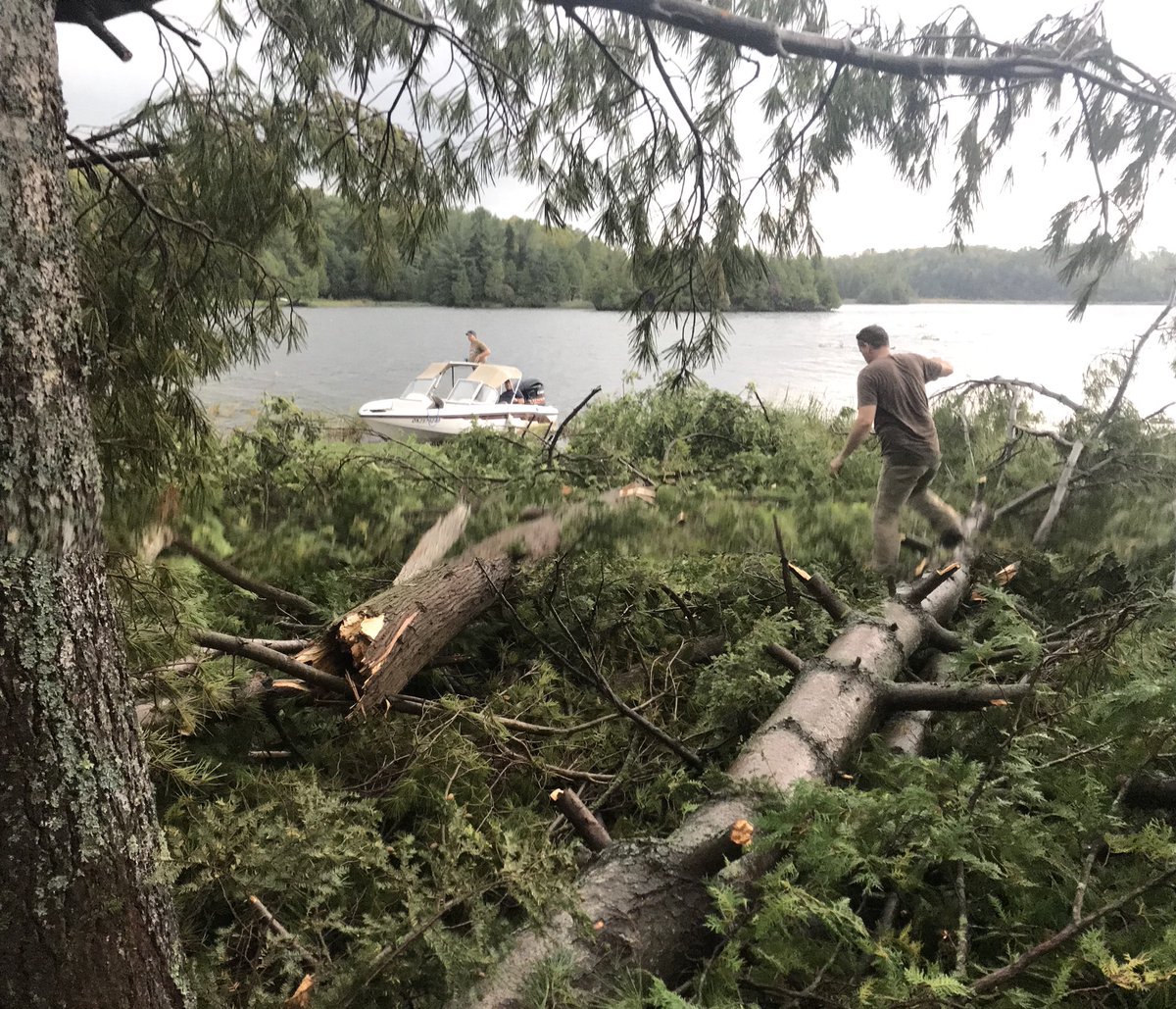 Dave Connelly on Twitter "onstorm White Lake outside of Arnprior area hit hard campers