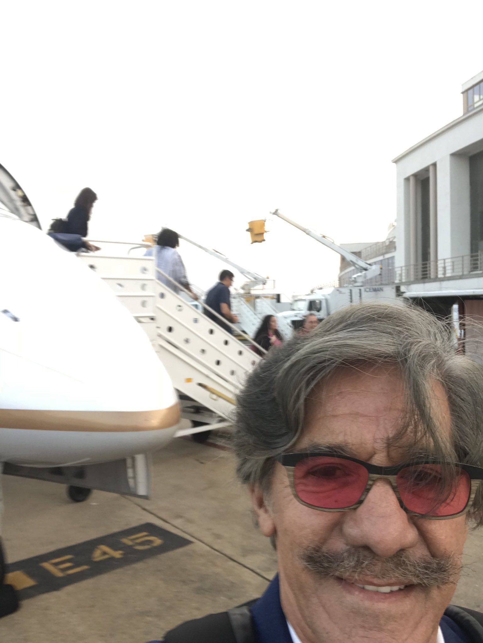 Geraldo Rivera on Twitter "The glamorous life of a jet setter. After 3