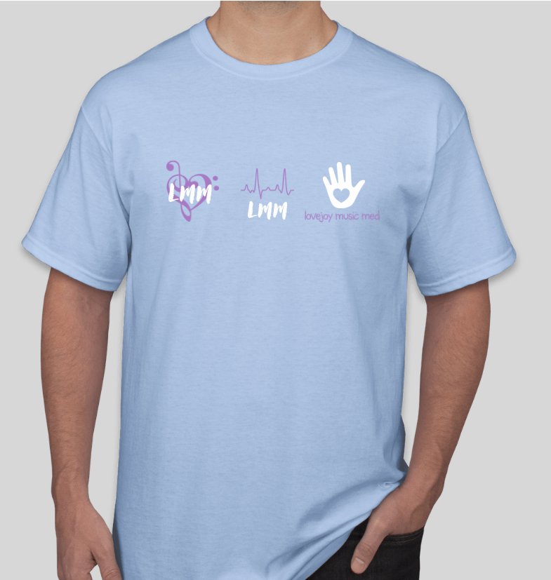 LovejoyMusicMed's tweet photo. Hey guys! The LMM officers have been working on a t-shirt design for the club, and we would love to have your input into the logo for the front of the shirt. Vote in the poll of our next tweet for your favorite! Left=1, Middle=2 Right=3 https://t.co/RN2CPLngEC