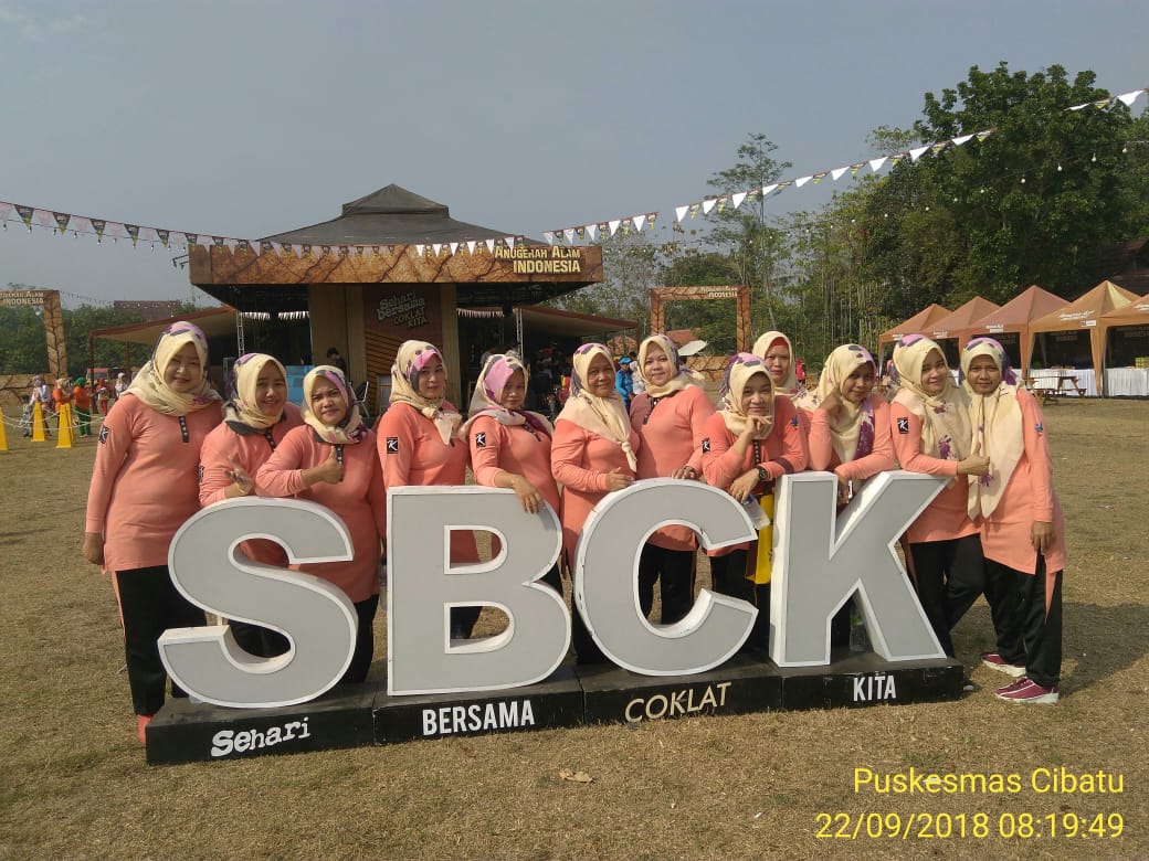 Pkm_cibatu's tweet photo. Senam Sehat hari Ini "Sehari Bersama Coklat kita" https://t.co/TdiEeVDoiN
