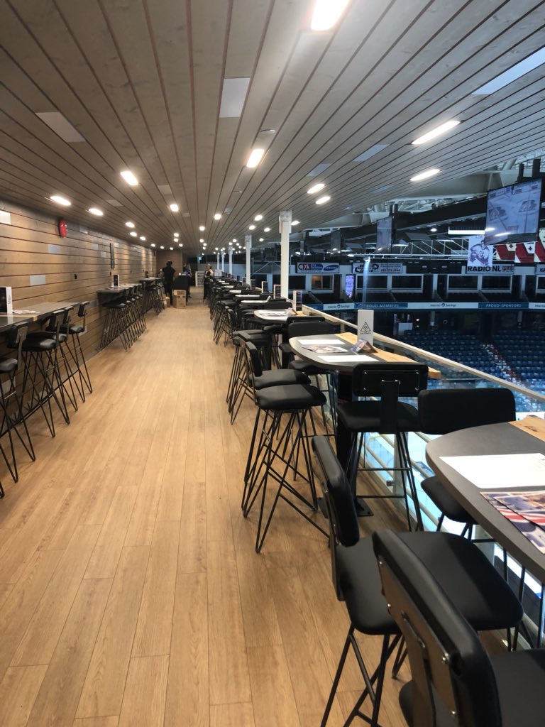 blazerhockey's tweet photo. Have you seen the new loge seating this year? 
👀 👀 👀 🔥 🔥 🔥 https://t.co/6px2ZniRzr