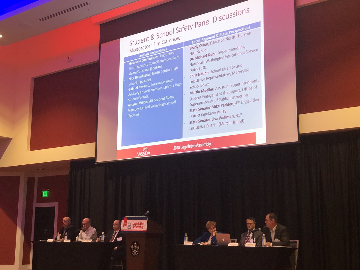 #wssdaLA We’re excited to hear from a panel of students as well as local, regional, and state perspectives regarding student and school safety issues.