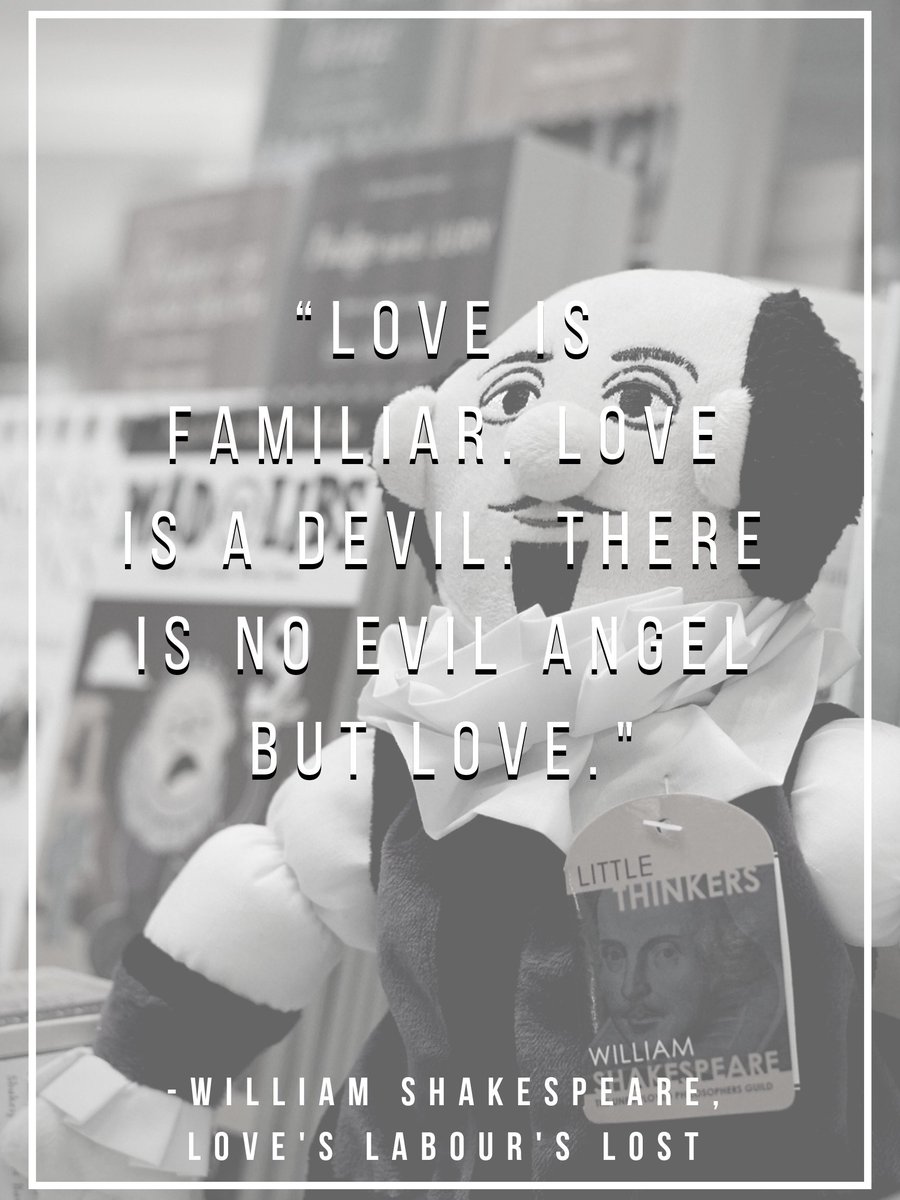 TudorGuild's tweet photo. “Love is familiar. Love is a devil. There is no evil angel but Love." #LovesLaboursLostOSF https://t.co/0zcsZiyoRa