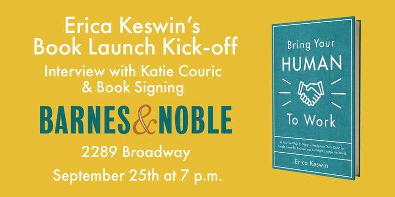 Erica Keswin On Twitter The Book Is Out I Can Hardly Believe It