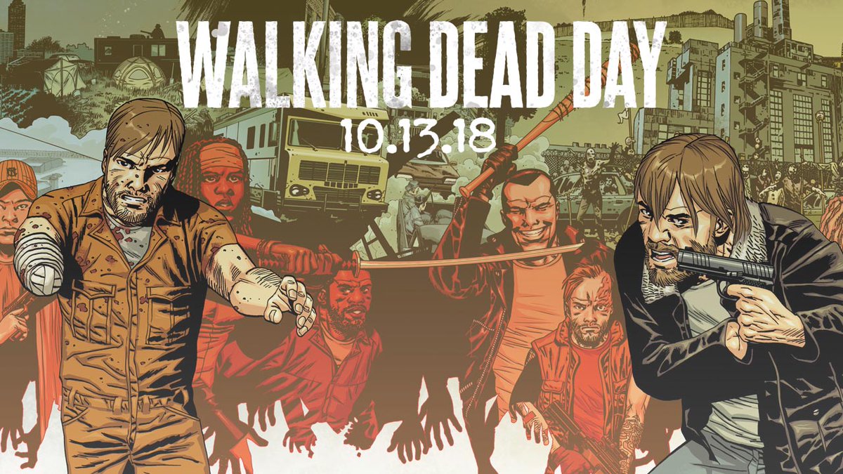 Skybound's tweet photo. Get psyched for #TWD15 and find out which stores will have their own exclusives #TWDDay Variants this October: https://t.co/OmcIz3ael4 https://t.co/qRV0aCj45P