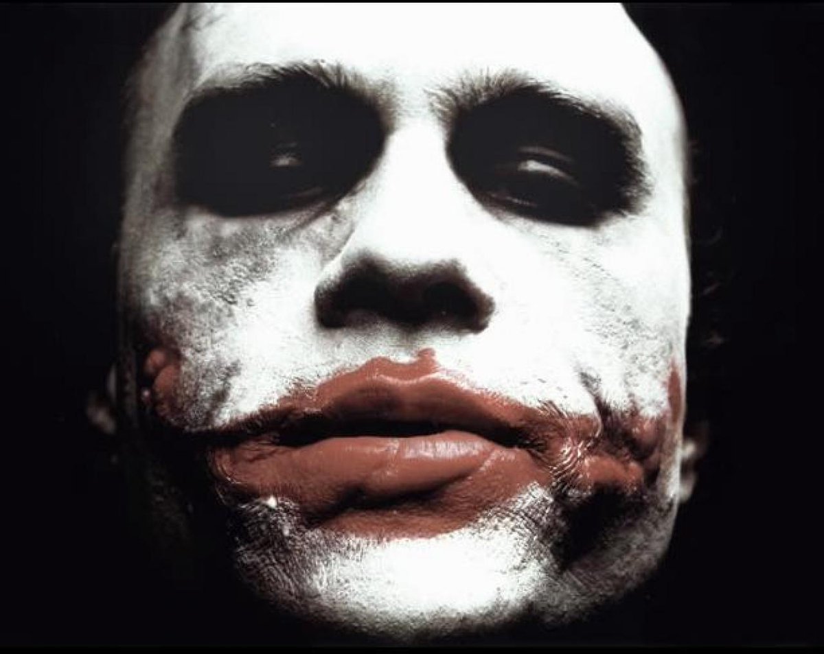Heath Ledger Joker Makeup