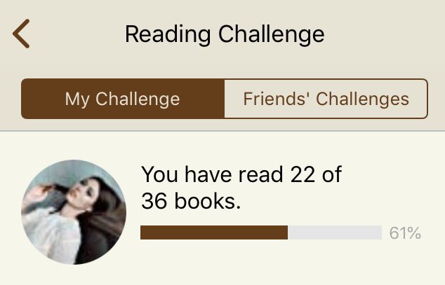 __ephemeroptera's tweet image. G e t t i n g  t h e r e #goodreads #2018readingchallenge