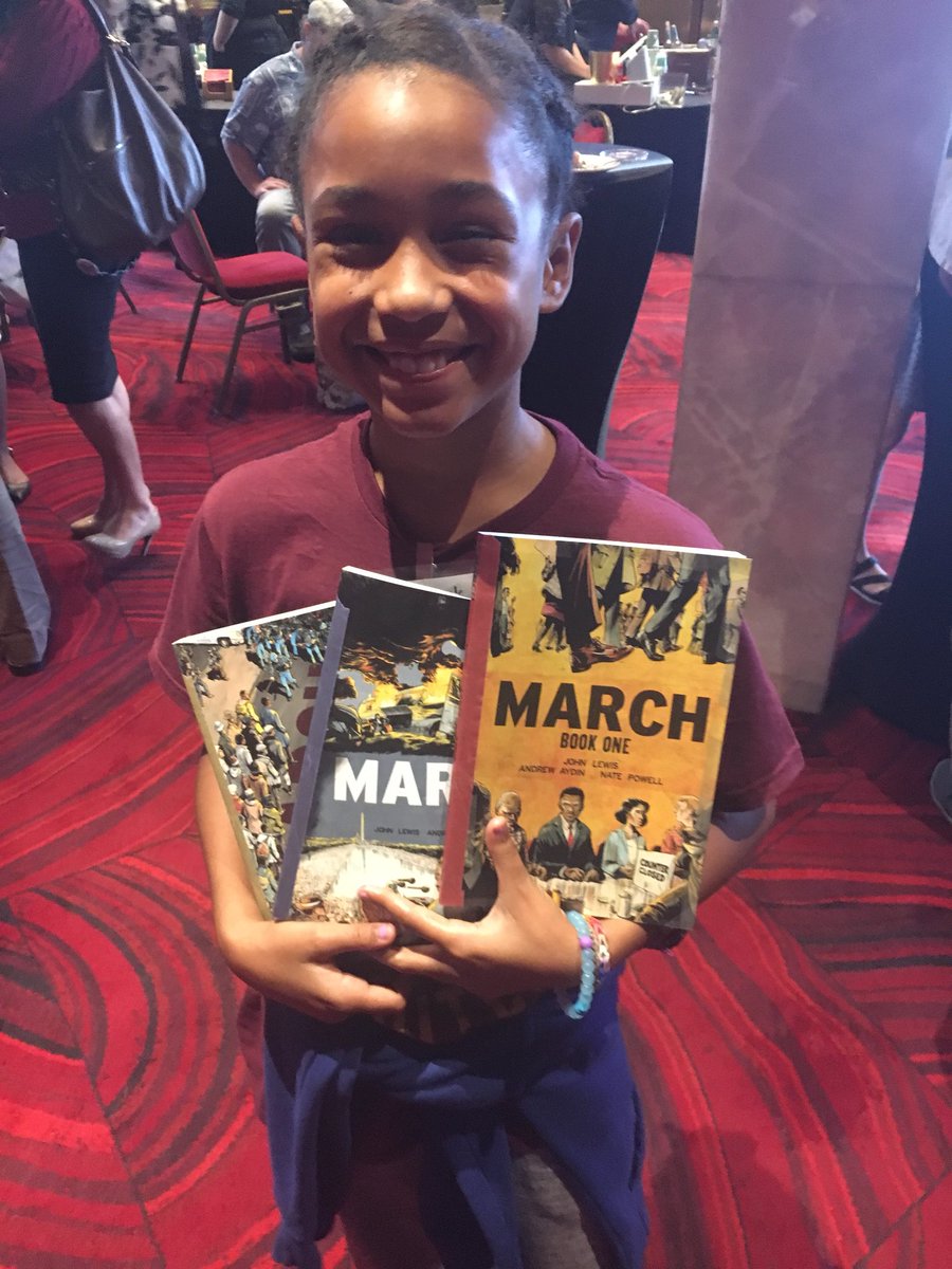 normachavezp's tweet image. Amaya is ready to meet @repjohnlewis for #OneBookOneSanDiego @KPBSnews @SDCountyLibrary