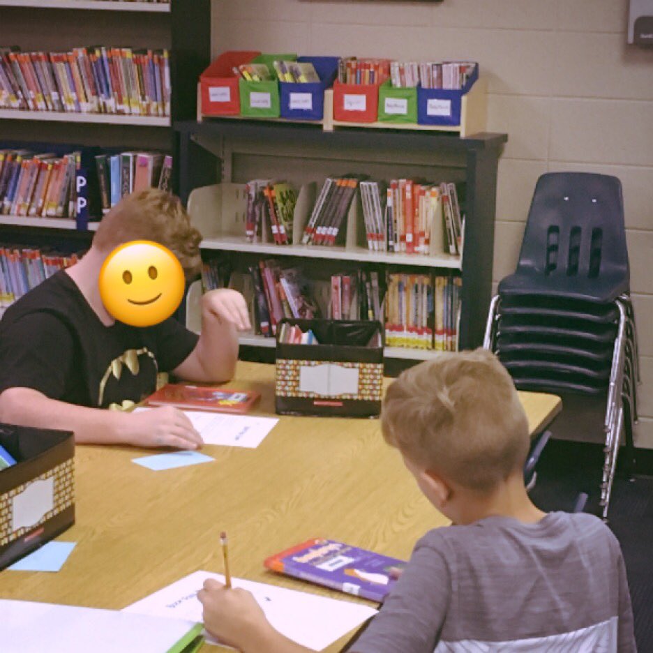 918Librarian's tweet image. One of my most #favorite things to do all year is #booktasting with @pambolger1 ‘s classes. I saw a lot of #checkmarks &amp;amp; #smileyfaces #HodsonReads #brightspotinmyday