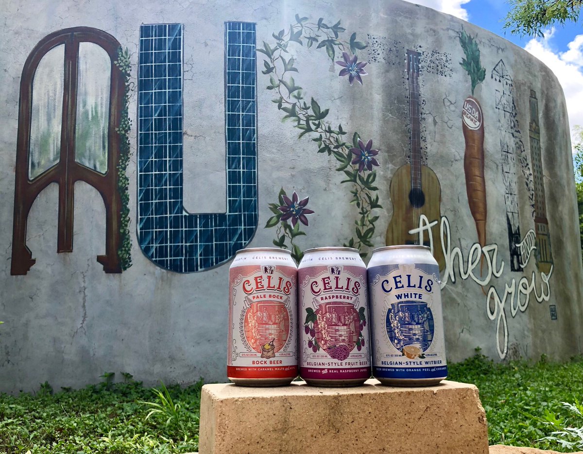 CelisBeers's tweet photo. The gang is about to get a new addition. Our Juicy IPA can will be available in Austin starting next month! Stay tuned for more announcements on where it will be available! #JuicyIPA #CelisIPA #ATXBeers #AustinBreweries https://t.co/aDWiY98Bv4