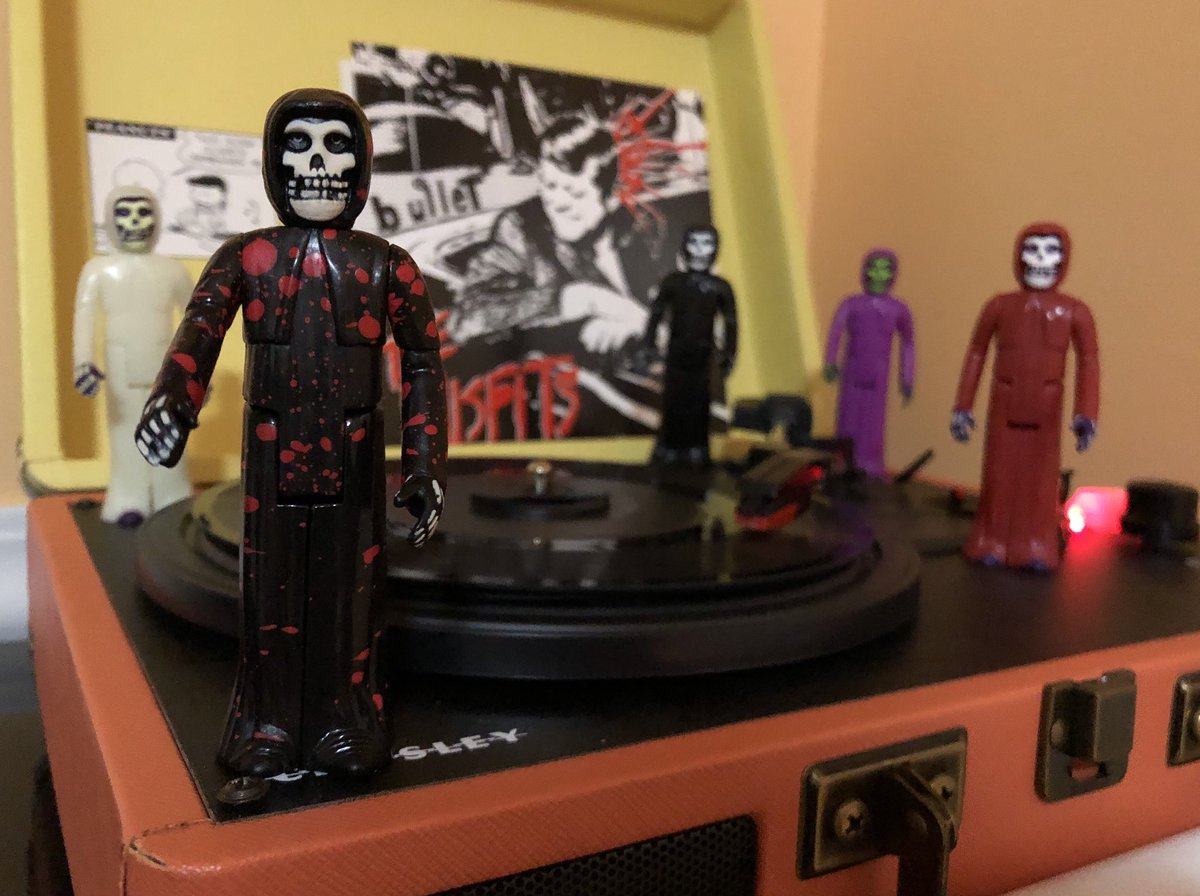 Ride, Johnny, Ride. @themisfits @super7store #themisfits #bullet #fiend #crimsonghost #ghoul #ridejohnnyride #glenndanzig #jerryonly #doyle #super7 #reactionfigures #toycollector #actionfigurecollector #actionfigurecollection #toyphotography