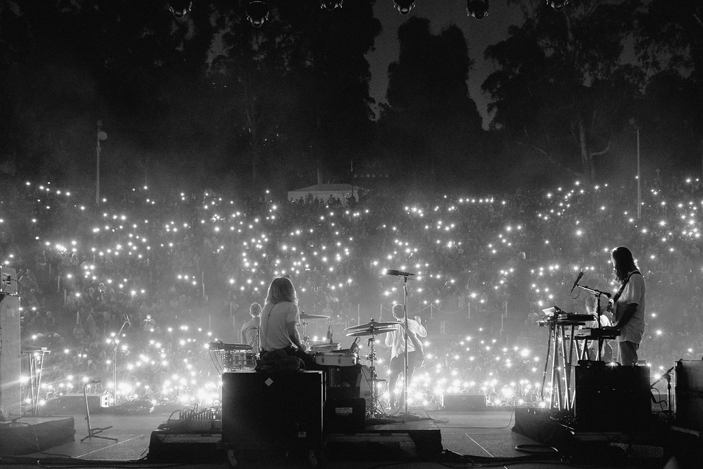 We're only playing a few shows as we focus on finishing LP4. Needless to say, every show is very special and we're really, really excited to play <a href="/audiotreefest/">Audiotree Music Festival</a> in Kalamazoo tomorrow. The set will be livestreamed &amp; there might be a surprise in there..