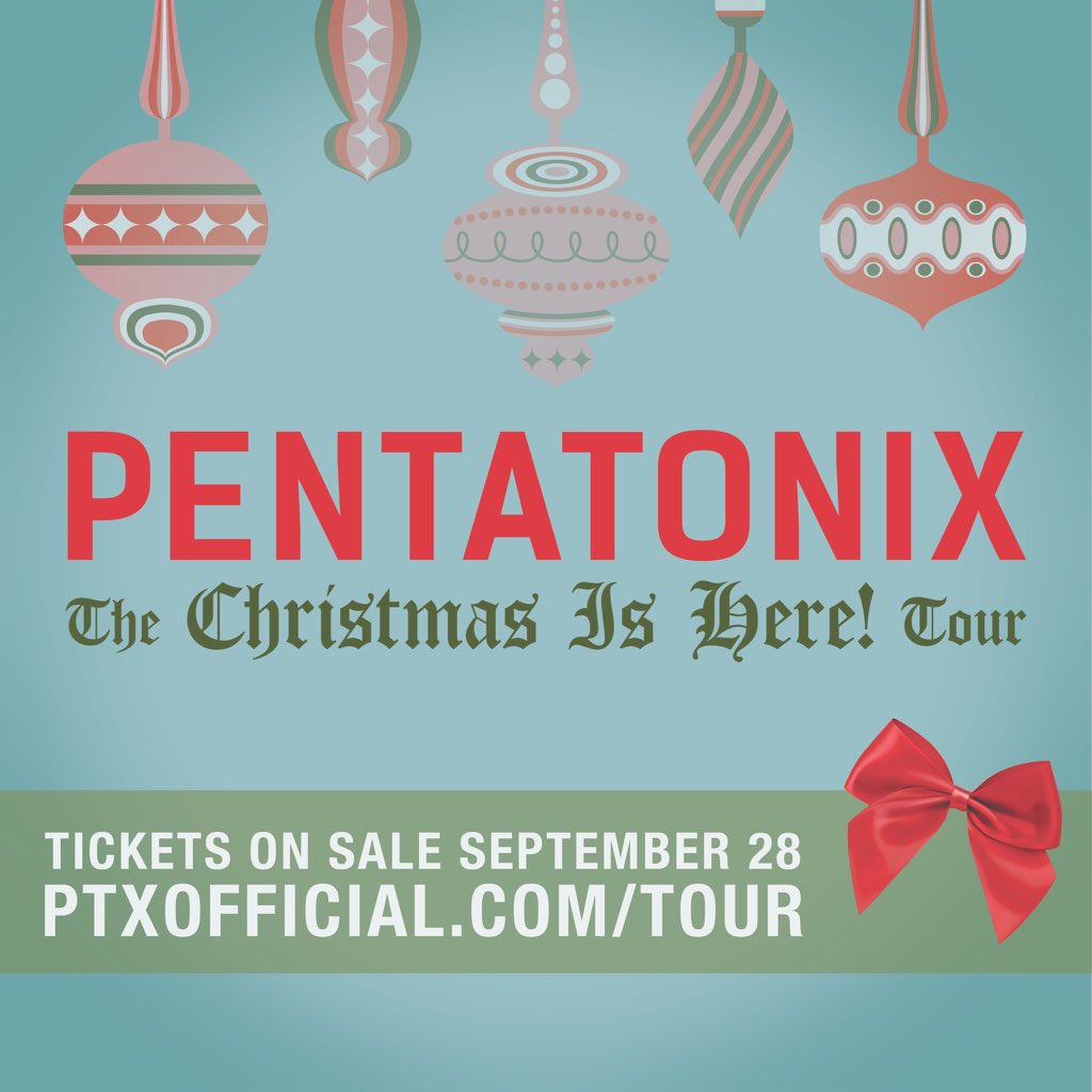 Pentatonix on Twitter "In exactly one week, tickets for our NEW