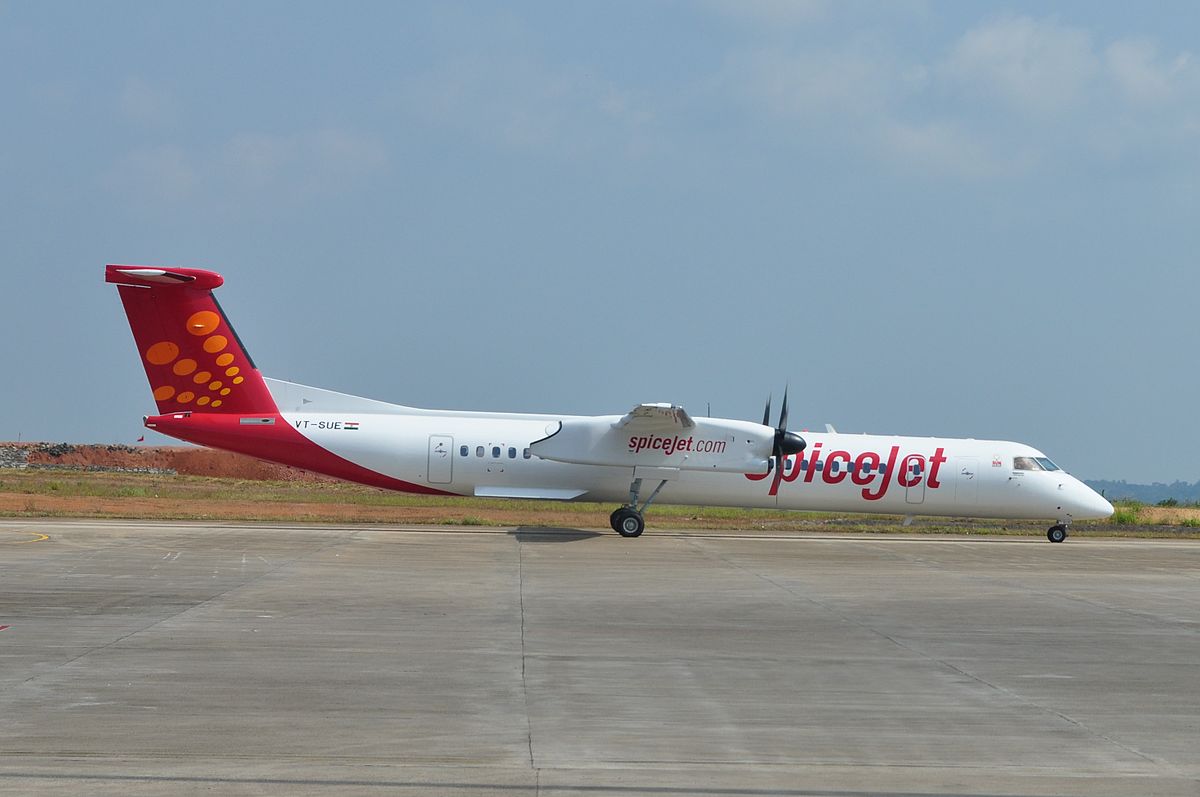 Resultado de imagen para Bombardier delivers first Q400 SpiceJet 90 pax